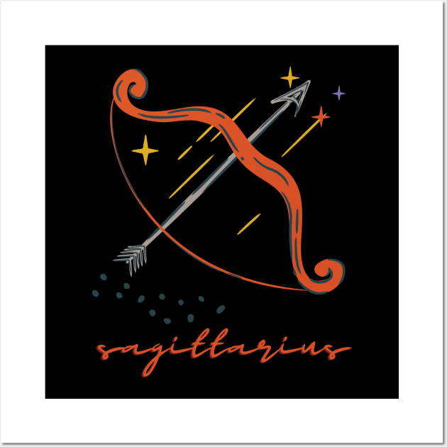 sagittarius Wall Art by watermelonW